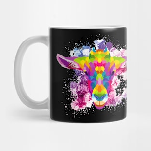 Pop Art Colorful Sheep Mug